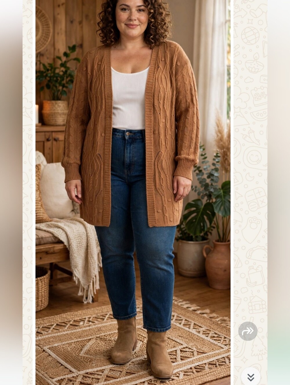 Knitted cardigan